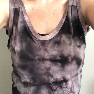 Maj Tie Dyed Silk Tank